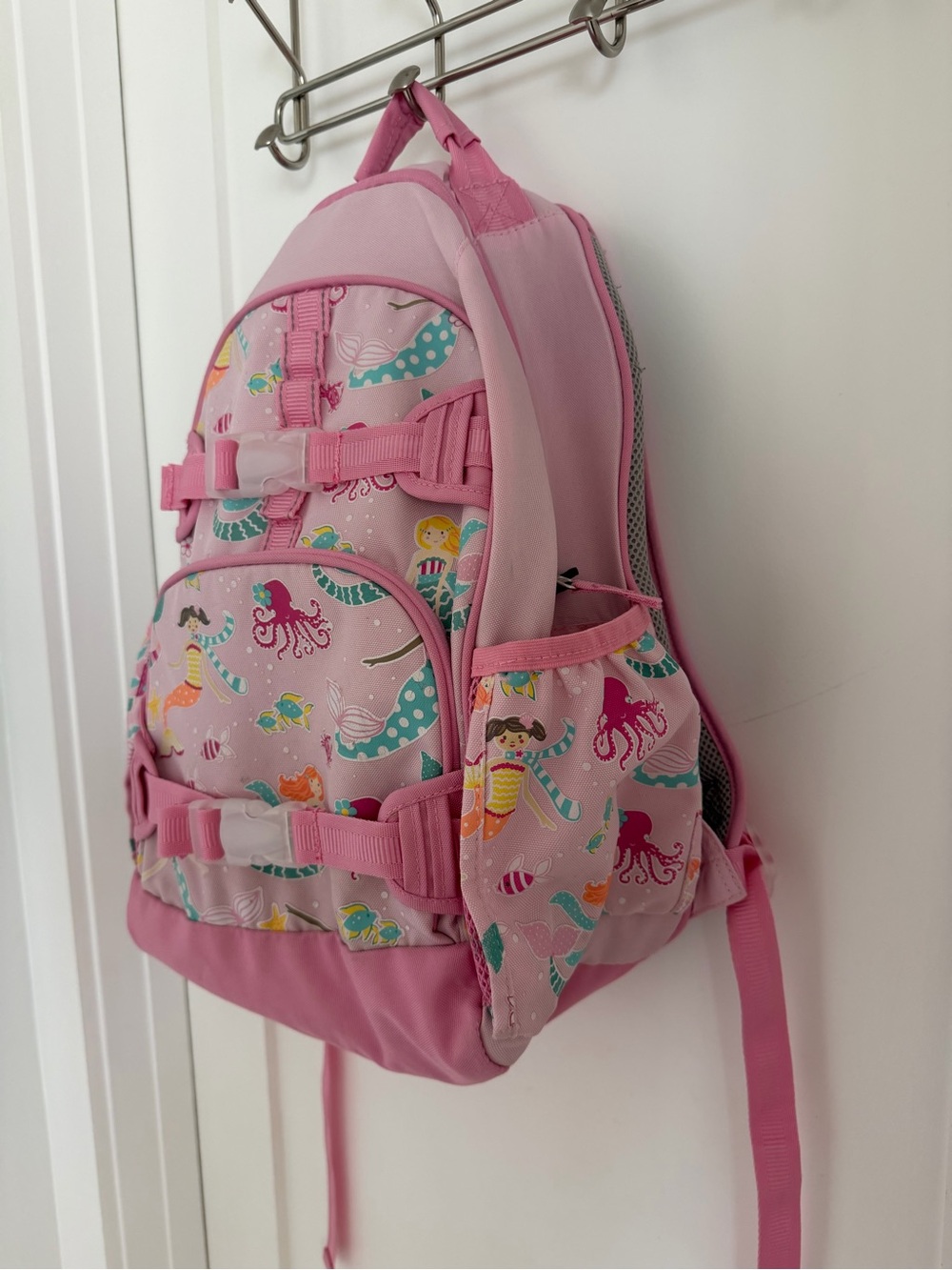 Pottery Barn Kids Large Mermaid Backpack – 17” – Excellent Used Condition - Picture 2 of 7